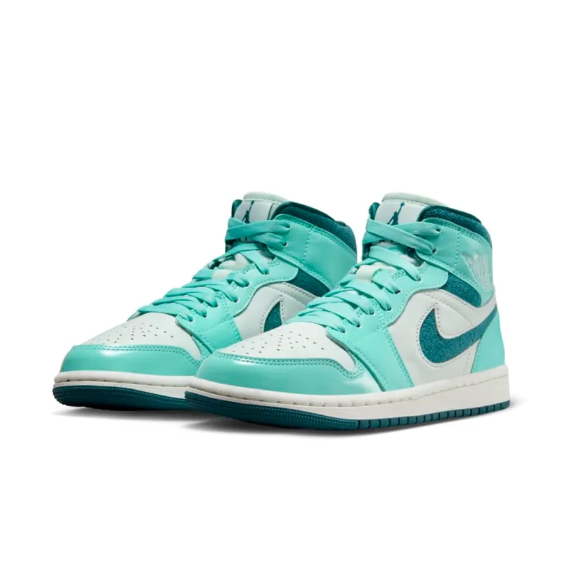 Nike Air Jordan 1 Mid SE Bleached Turquoise (W) (DZ3745-300)