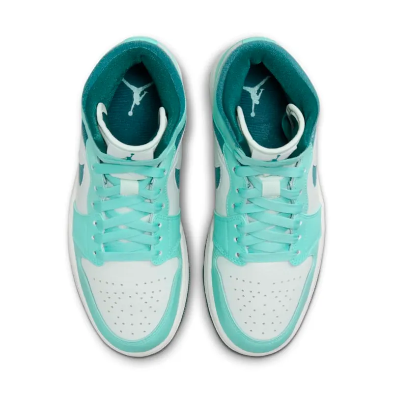 Nike Air Jordan 1 Mid SE Bleached Turquoise (W) (DZ3745-300)