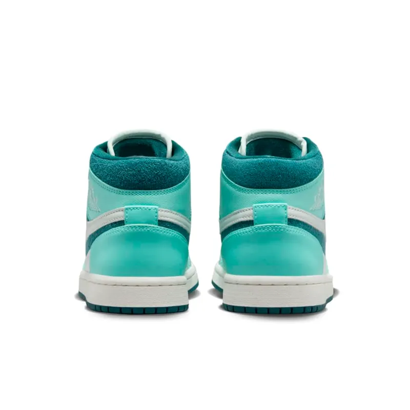 Nike Air Jordan 1 Mid SE Bleached Turquoise (W) (DZ3745-300)