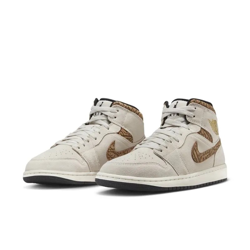 Nike Air Jordan 1 Mid SE Brown Elephant (DZ4129-102)