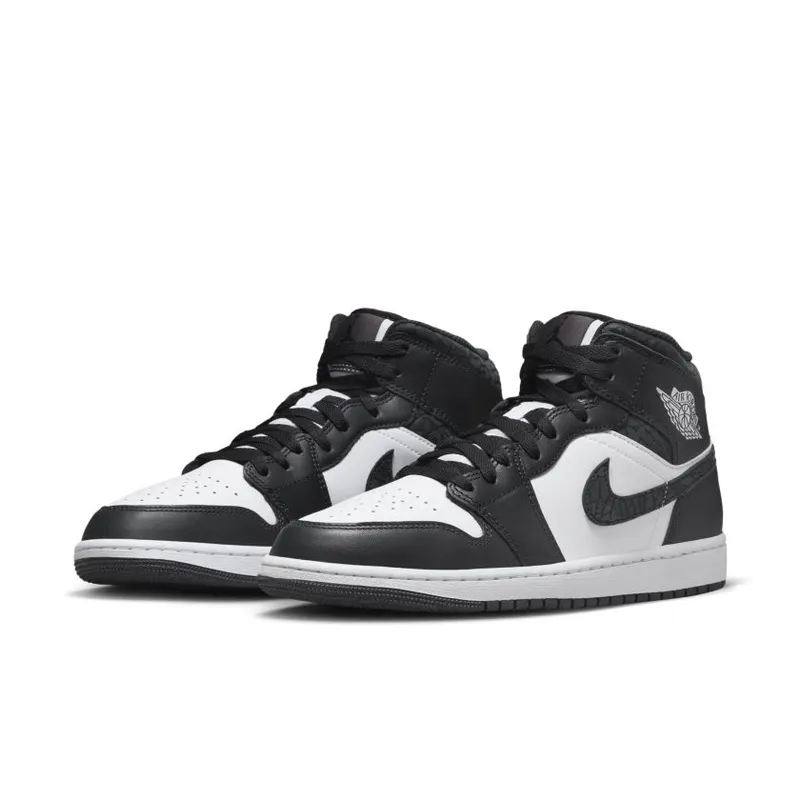 Nike Air Jordan 1 Mid SE Elephant Print Black (FB9911-001)