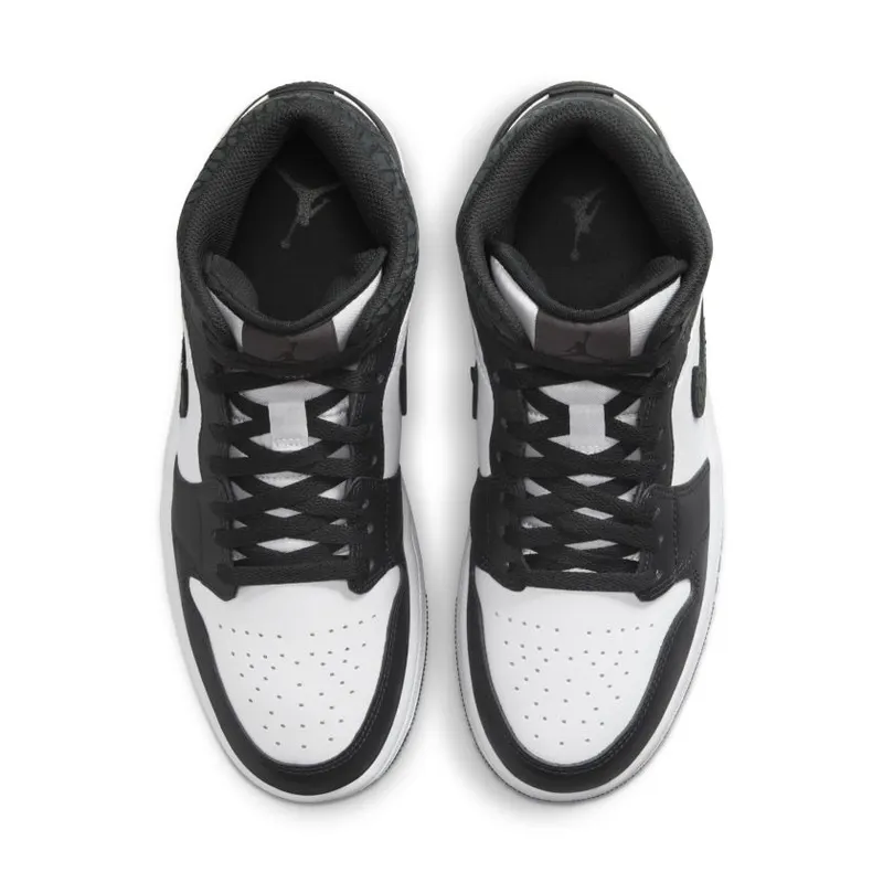 Nike Air Jordan 1 Mid SE Elephant Print Black (FB9911-001)