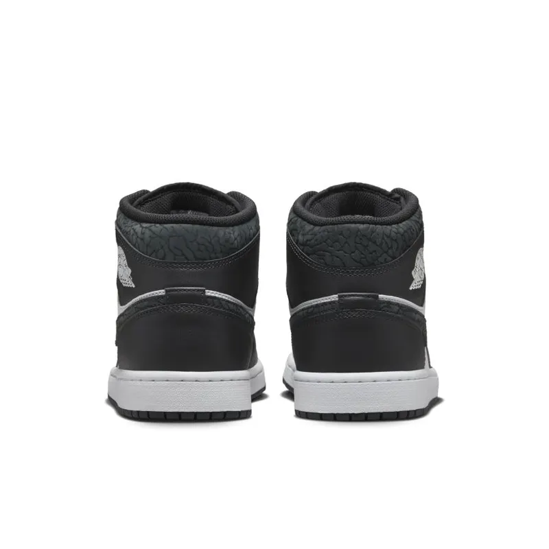 Nike Air Jordan 1 Mid SE Elephant Print Black (FB9911-001)