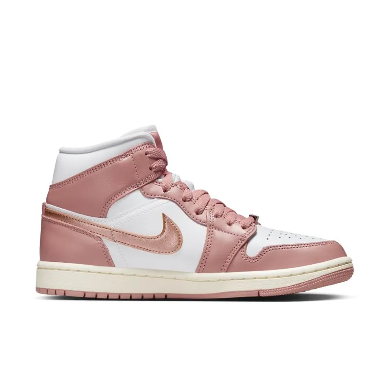 Nike Air Jordan 1 Mid SE Red Stardust (W) (FB9892-670)