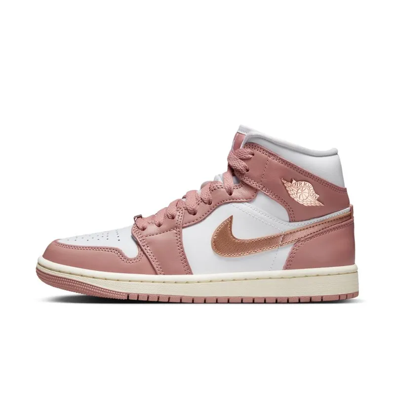 Nike Air Jordan 1 Mid SE Red Stardust (W) (FB9892-670)