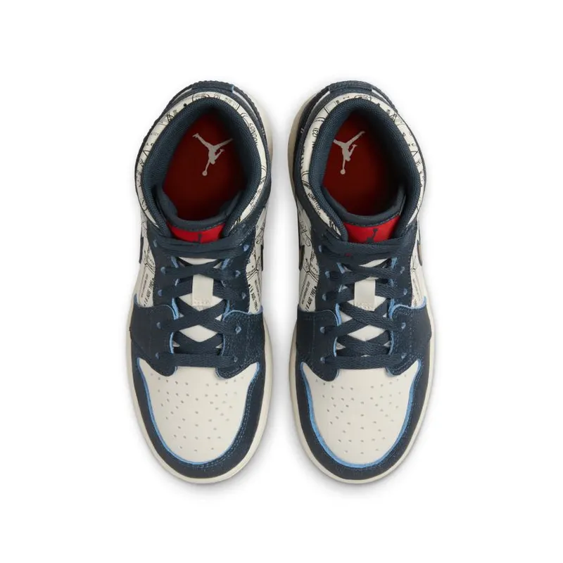 Nike Air Jordan 1 Mid SE Take Flight (GS) (FN1353-400)