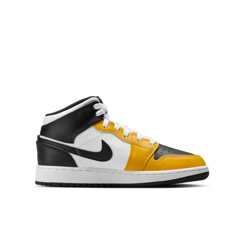 Nike Air Jordan 1 Mid Yellow Ochre (GS) (DQ8423-701)