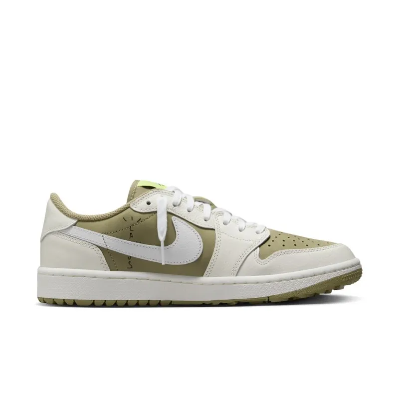 Nike Air Jordan 1 Retro Low Golf x Travis Scott ‘Neutral Olive’ (FZ3124-200)