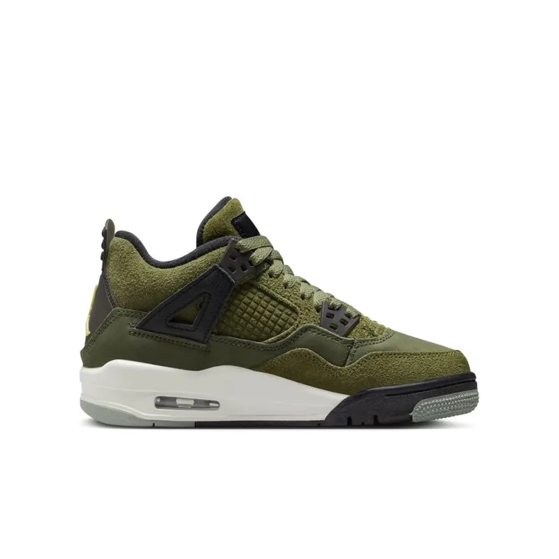 Nike Air Jordan 4 Retro SE Craft Olive (GS) (FB9928-200)