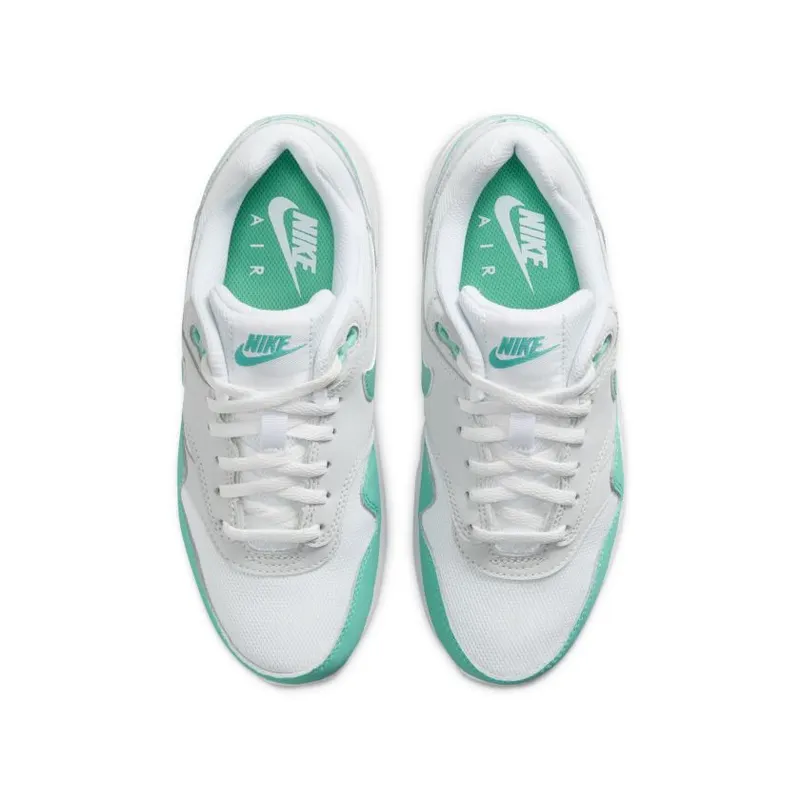Nike Air Max 1 White Clear Jade (GS) (DZ3307-002)