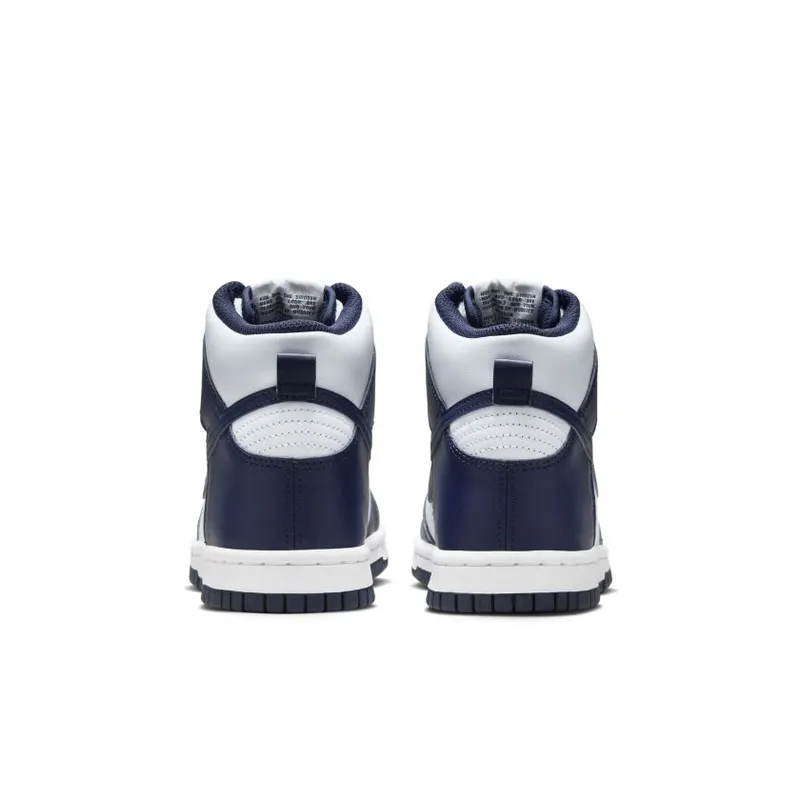 Nike Dunk High Football Grey Midnight Navy (GS) (DB2179-008)