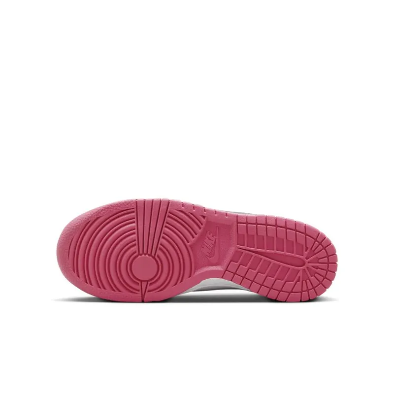 Nike Dunk Low Laser Fuchsia White (GS) (FB9109-102)