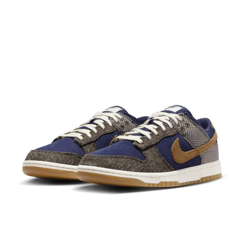 Nike Dunk Low Tweed Midnight Navy Corduroy (FQ8746-410)