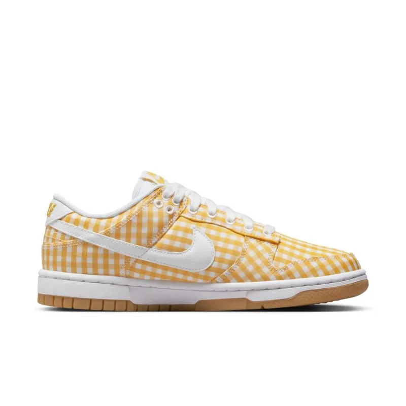 Nike Dunk Low Yellow Gingham (W) (DZ2777-700)
