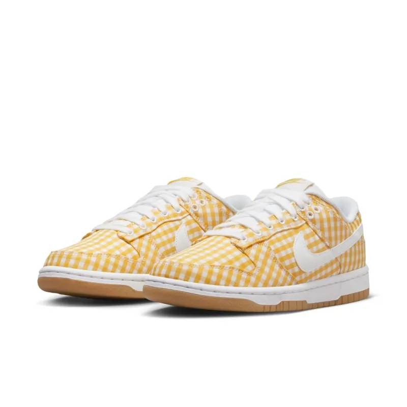 Nike Dunk Low Yellow Gingham (W) (DZ2777-700)