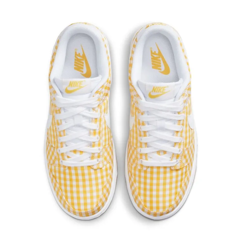 Nike Dunk Low Yellow Gingham (W) (DZ2777-700)