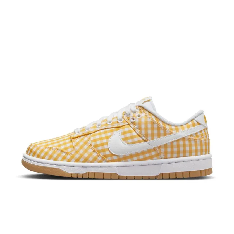 Nike Dunk Low Yellow Gingham (W) (DZ2777-700)