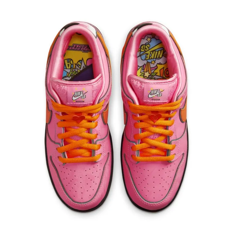 Nike SB Dunk Low Pro The Powerpuff Girls Blossom (FD2631-600)
