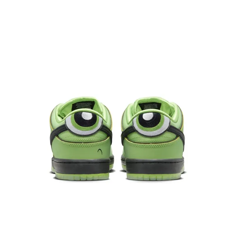 Nike SB Dunk Low Pro The Powerpuff Girls Buttercup (FZ8319-300)