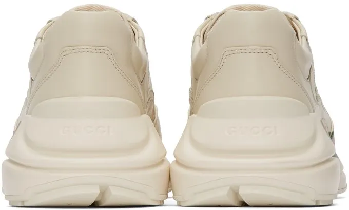 Gucci Off-White Rhyton Sneakers (500877 DRW00)