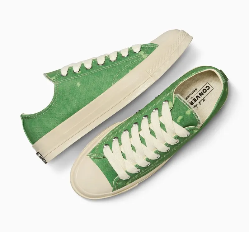 Converse Converse x GOLF le FLEUR* Camo Chuck 70 Groen/groen/antique White (A11213C)