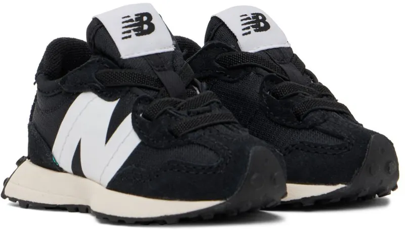 New Balance Baby Black 327 Sneakers (IH327GS)