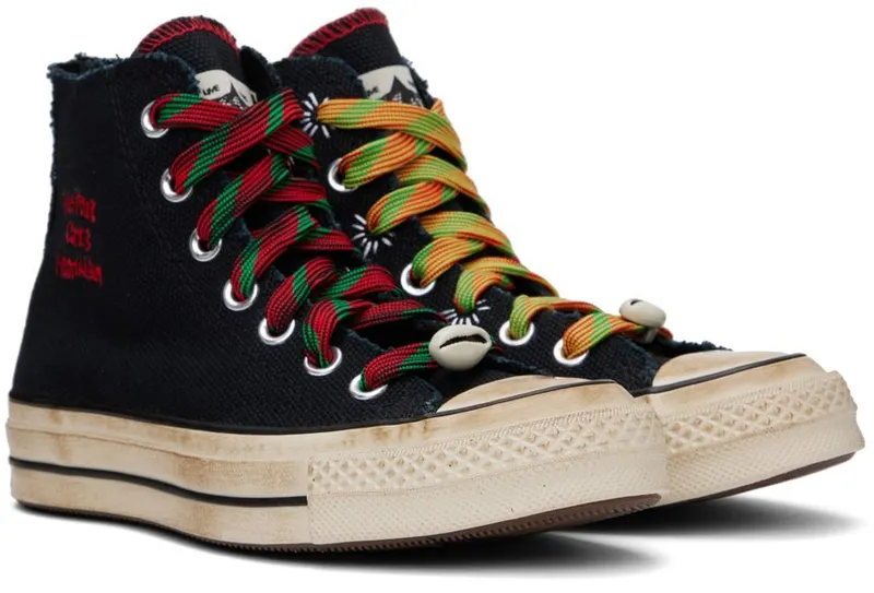 Converse x Barriers Chuck Taylor All Star ’70 Hi Black / Fiery Red / Antique White (A01786C)