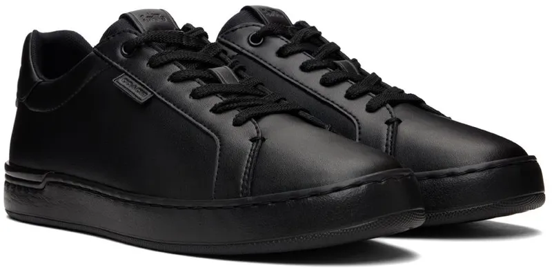 Coach 1941 Black Lowline Low-Top Sneakers (C8874 BLK)