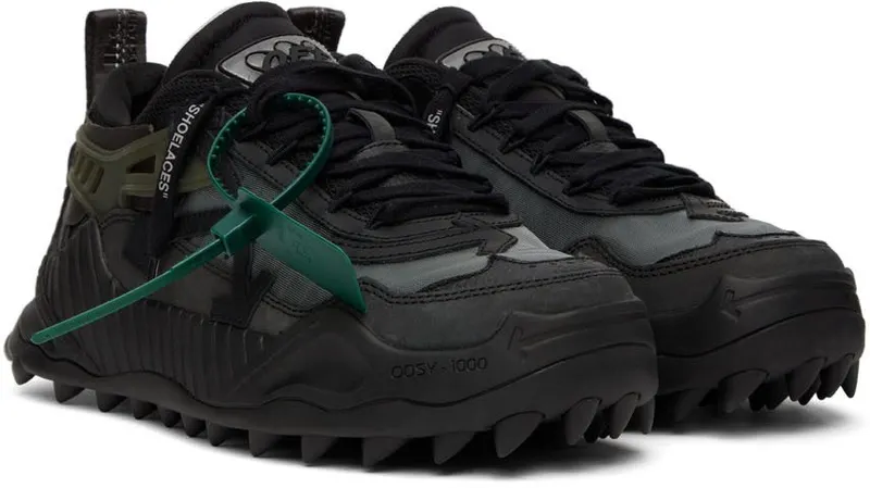 Off-White Black Odsy-1000 Sneakers (OWIA180C99FAB0011000)