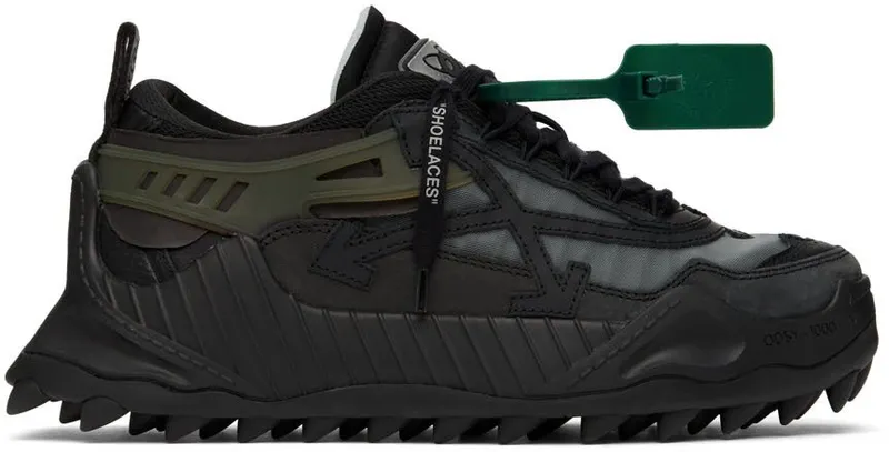 Off-White Black Odsy-1000 Sneakers (OWIA180C99FAB0011000)