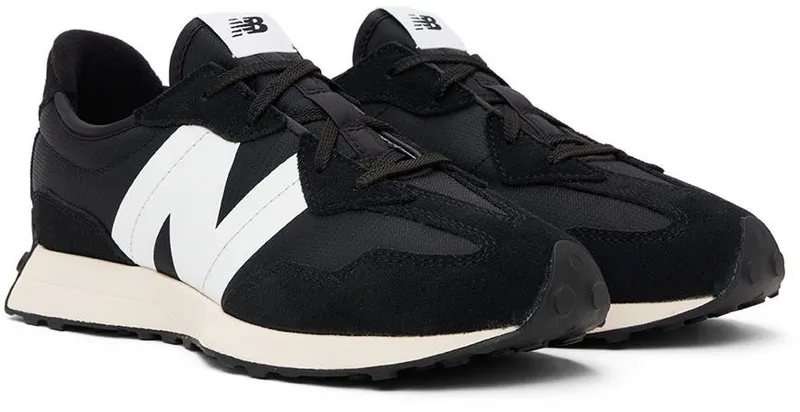 New Balance Kids Black 327 Big Kids Sneakers (GS327GS)