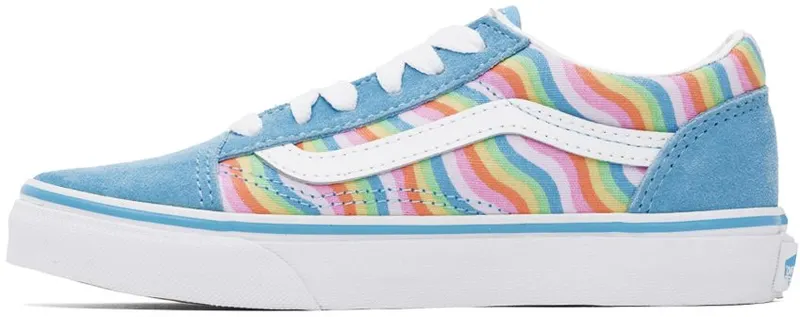 Vans Kids Blue Old Skool Sneakers (VN0A7Q5FAC21)