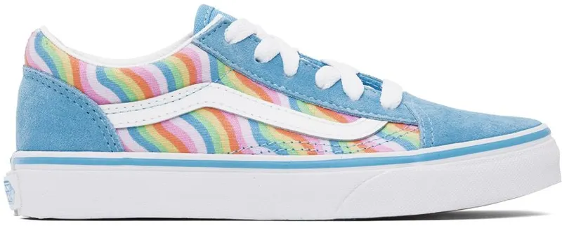 Vans Kids Blue Old Skool Sneakers (VN0A7Q5FAC21)