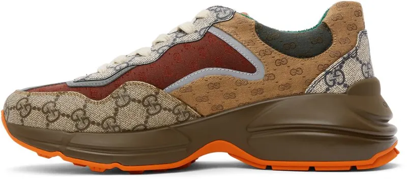 Gucci Multicolor GG Rhyton Sneakers (619891 99WG0)