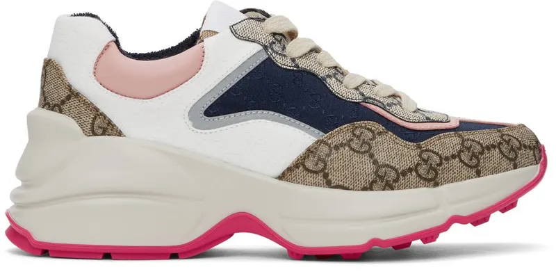 Gucci Multicolor GG Rhyton Sneakers (620185 99WF0)