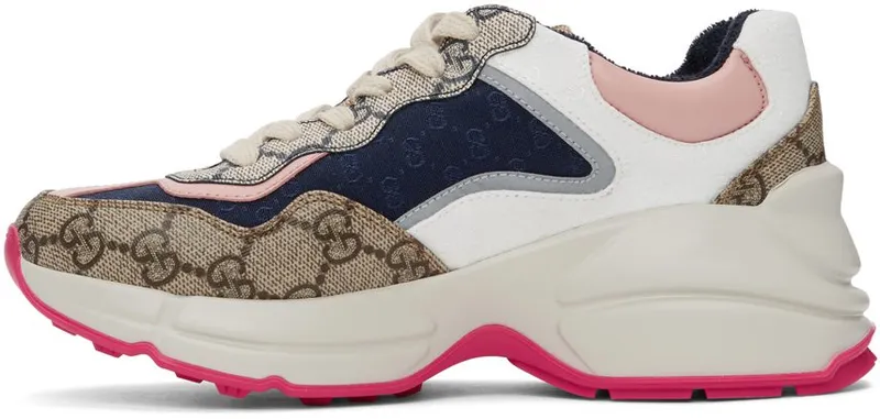 Gucci Multicolor GG Rhyton Sneakers (620185 99WF0)