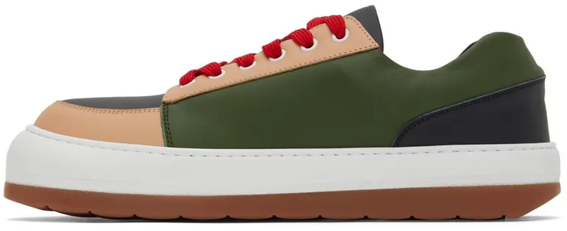 Sunnei Multicolor Leather Dreamy Low-Top Sneakers (MSHOXSNK003)