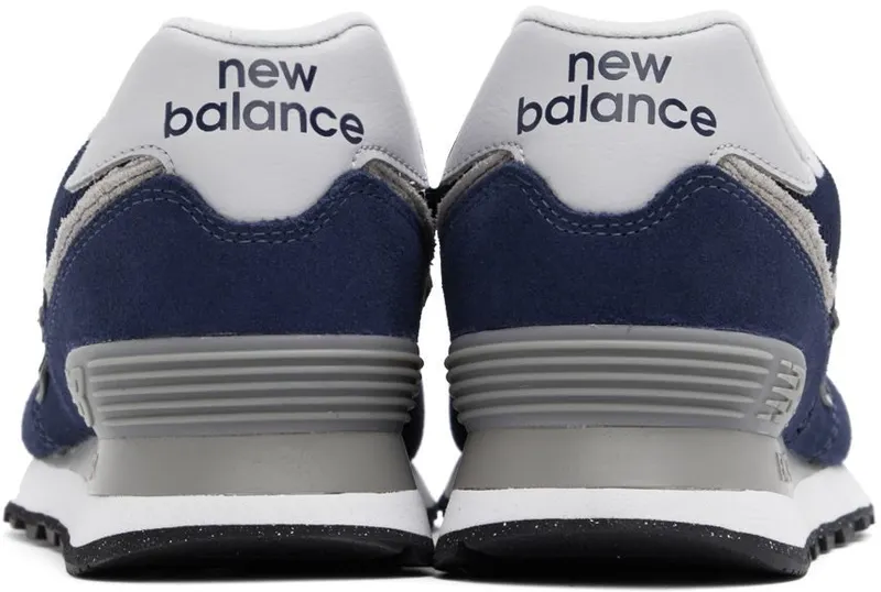 New Balance Navy 574 Core Sneakers (ML574EVN)