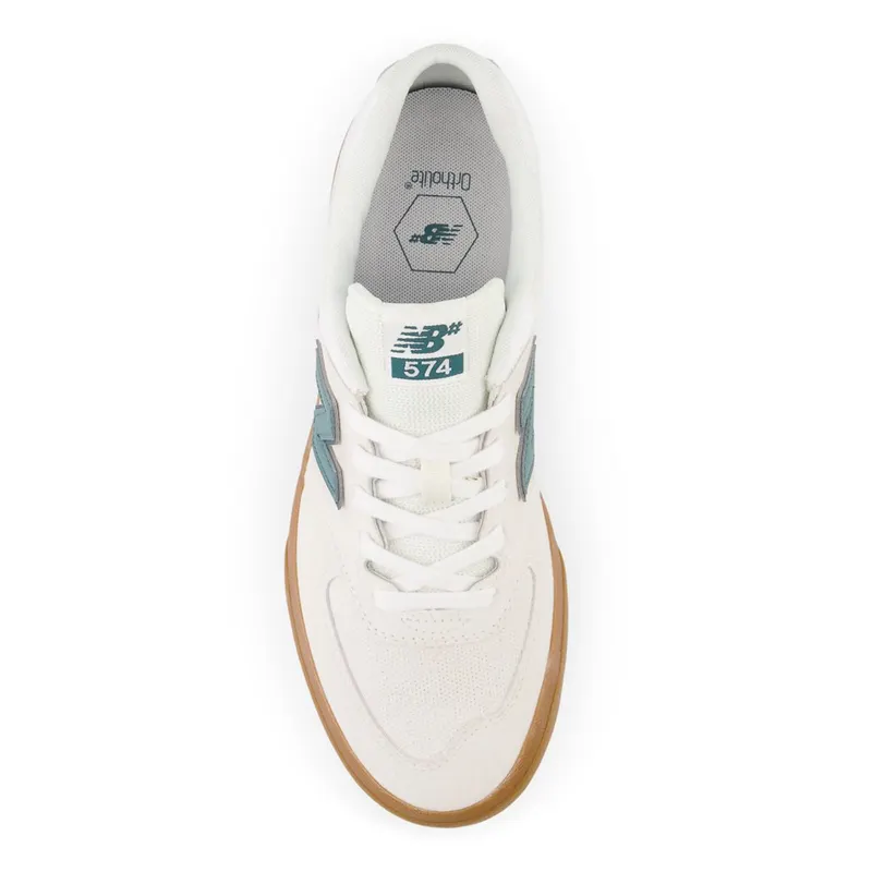 New Balance NB Numeric 574 Vulc Sea Salt / Teal (NM574VV1-44528)