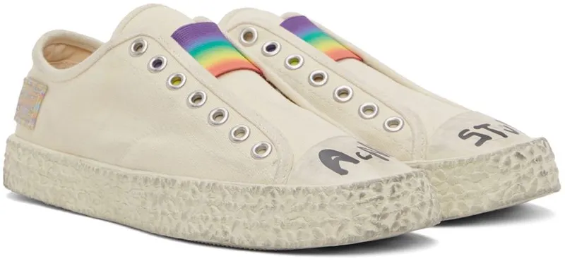 Acne Studios Off-White Ballow Rainbow Sneakers (BD0221-)