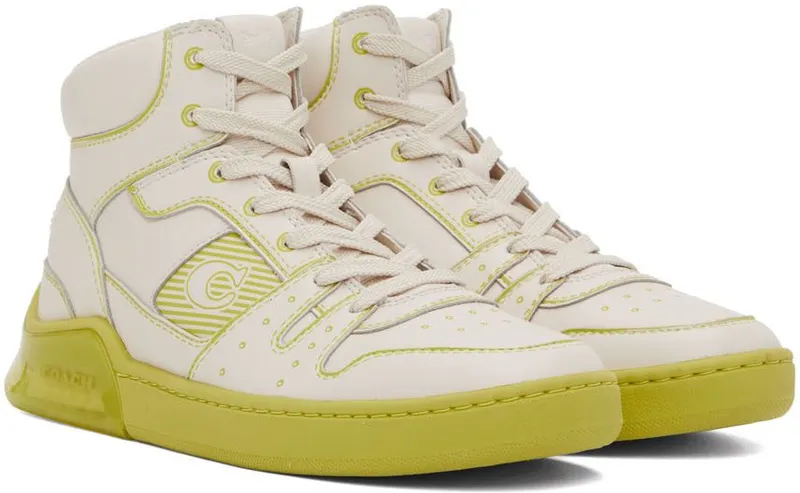 Coach 1941 Off-White Citysole High Sneakers (CA361 NAG)