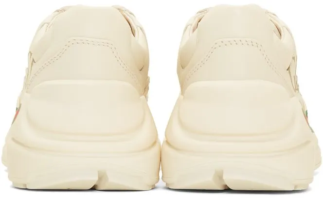 Gucci Off-White Vintage Logo Rhyton Sneakers (528892 DRW00)