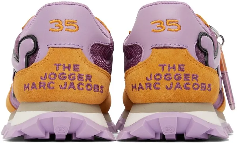 Marc Jacobs Purple & Orange ‘The Jogger’ Sneakers (M9002244)
