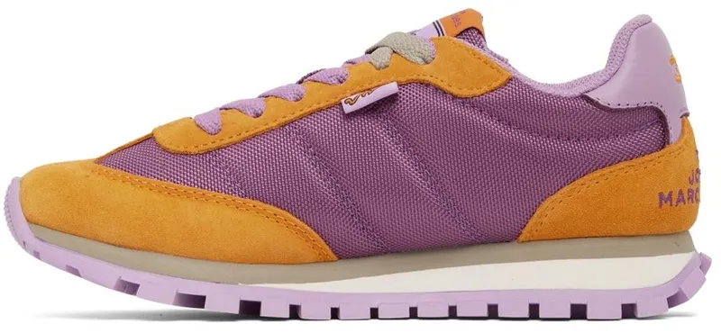 Marc Jacobs Purple & Orange ‘The Jogger’ Sneakers (M9002244)