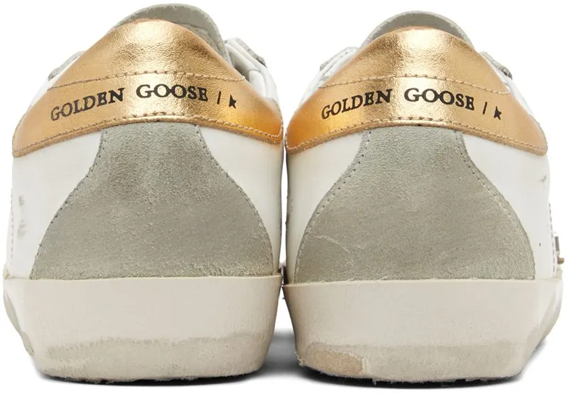 Golden Goose SSENSE Exclusive White Superstar Sneakers (GWF00102.F000661.10358)