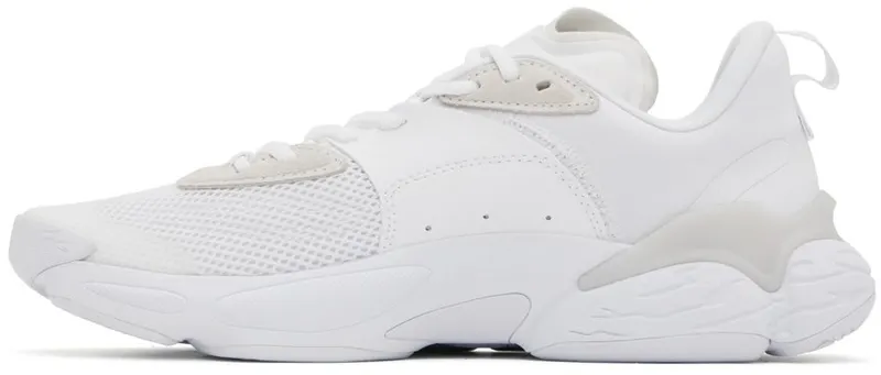 Lacoste White Aceshot Sneakers (43SMA0013)