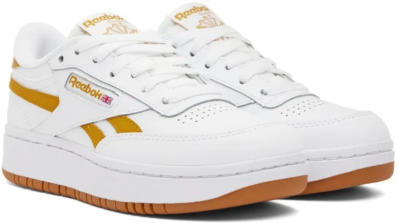 Reebok Club C Double Revenge Cloud White / Bright Ochre / Reebok Rubber Gum-06 (GY9740)