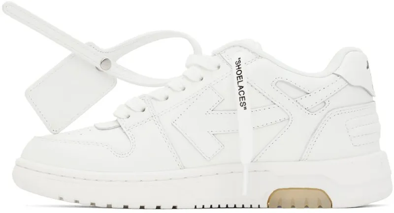 Off-White White Out Of Office Sneakers (OWIA259C99LEA0010100)