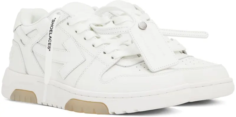 Off-White White Out Of Office Sneakers (OWIA259C99LEA0010100)
