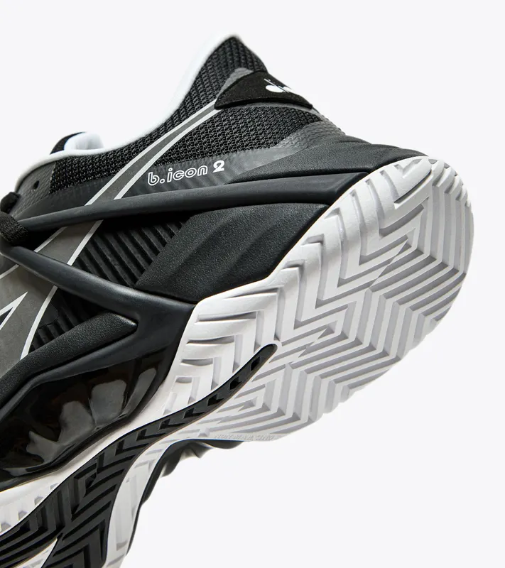 Diadora B.icon 2 Ag Black / Silver / White (101.179099_C3513)